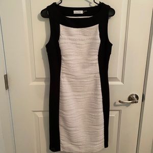 Calvin Klein fitted dress